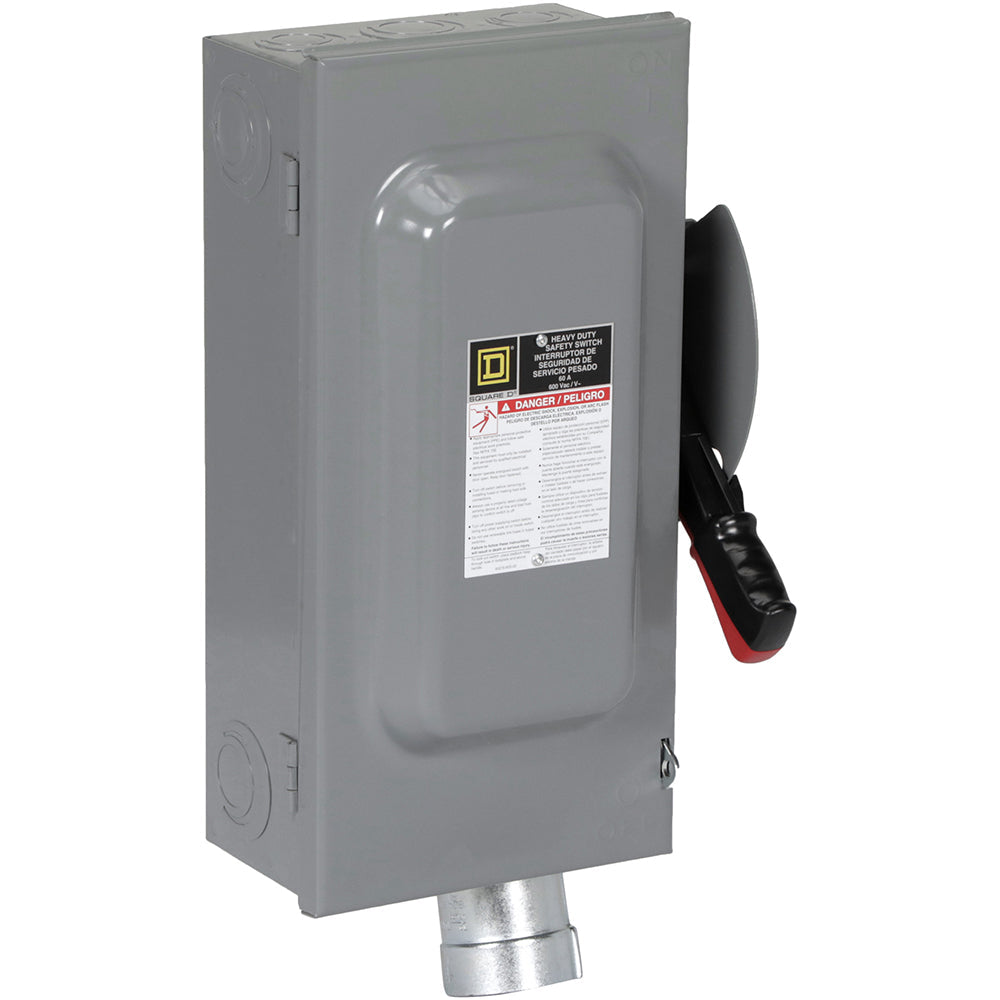 Square D H362WH Disconnect Switch | 600V 60A 3P Fusible Series F
