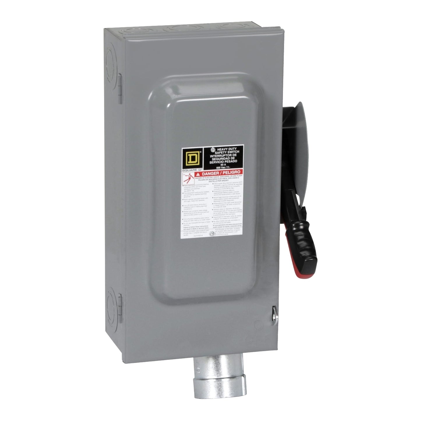Square D H362WH Disconnect Switch | 600V 60A 3P Fusible Series F
