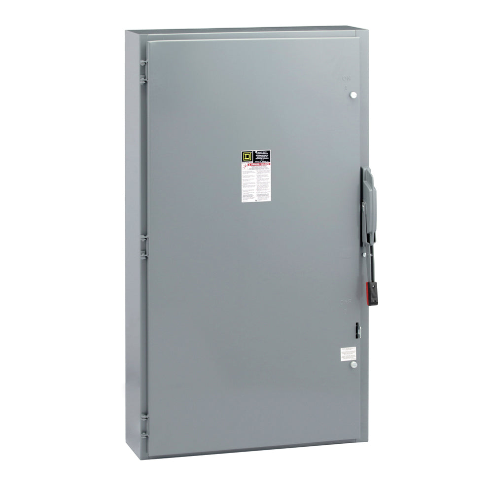 Square D H465 Disconnect | 600V 400A Fusible 3-Phase 4-Pole 200kA@600V Series E