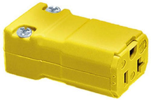 Hubbell HBL5369VY Flanged inlet | 20A 125V