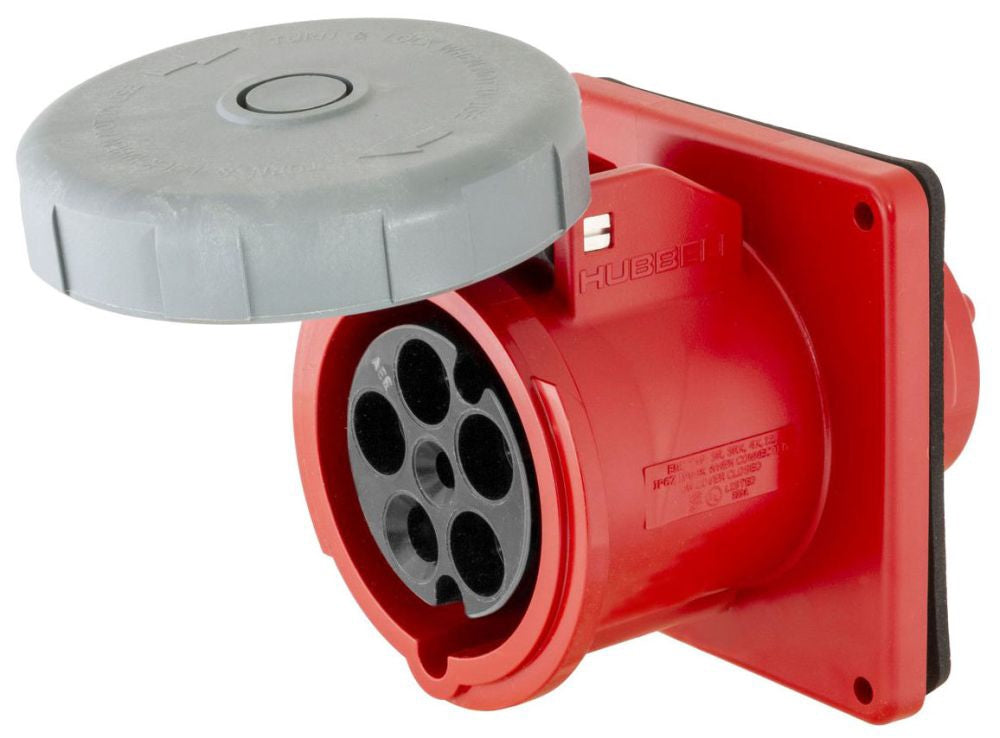 Hubbell HBL560R7W Pin & Sleeve | 277/480Y