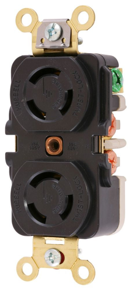 Hubbell HBL7580G Conduit & Fittings | 125/250V Locking Devices