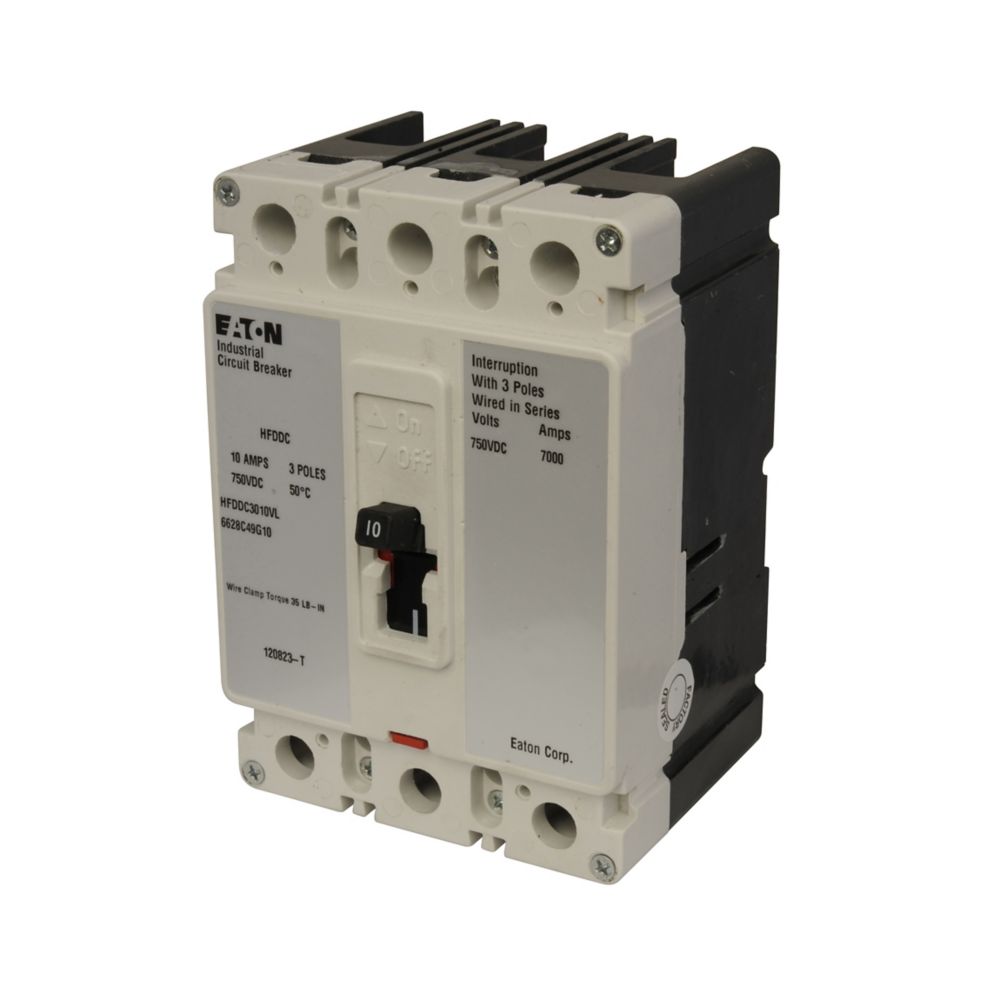 Eaton HFDDC3015L Circuit Breaker | Series C HFDDC 600V 15A
