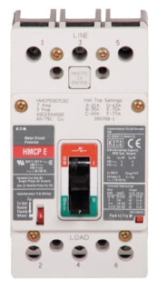 Cutler-Hammer HMCPE100R3CA1 Breaker 100A 3-Pole 1A/1B Aux Switch Eaton - Cutler Hammer