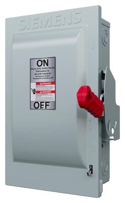 Siemens HNF263 Disconnect Switch 600V 100A Non-Fusible VBII Series