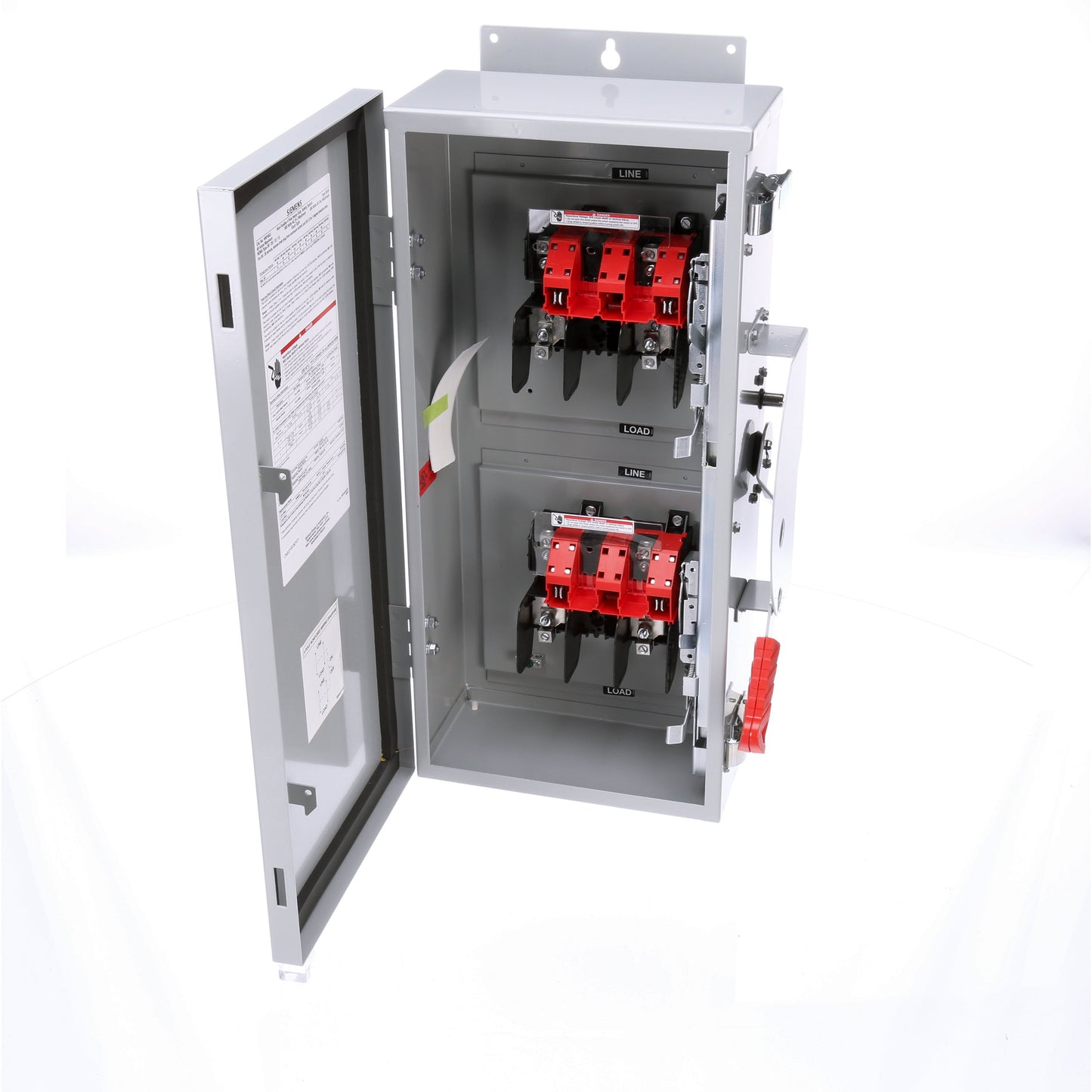 Siemens HNF462J Disconnect Switch | 600V 60A 3-Phase 4-Pole Non-Fusible 200kA@600V Bolt-On NEMA 12