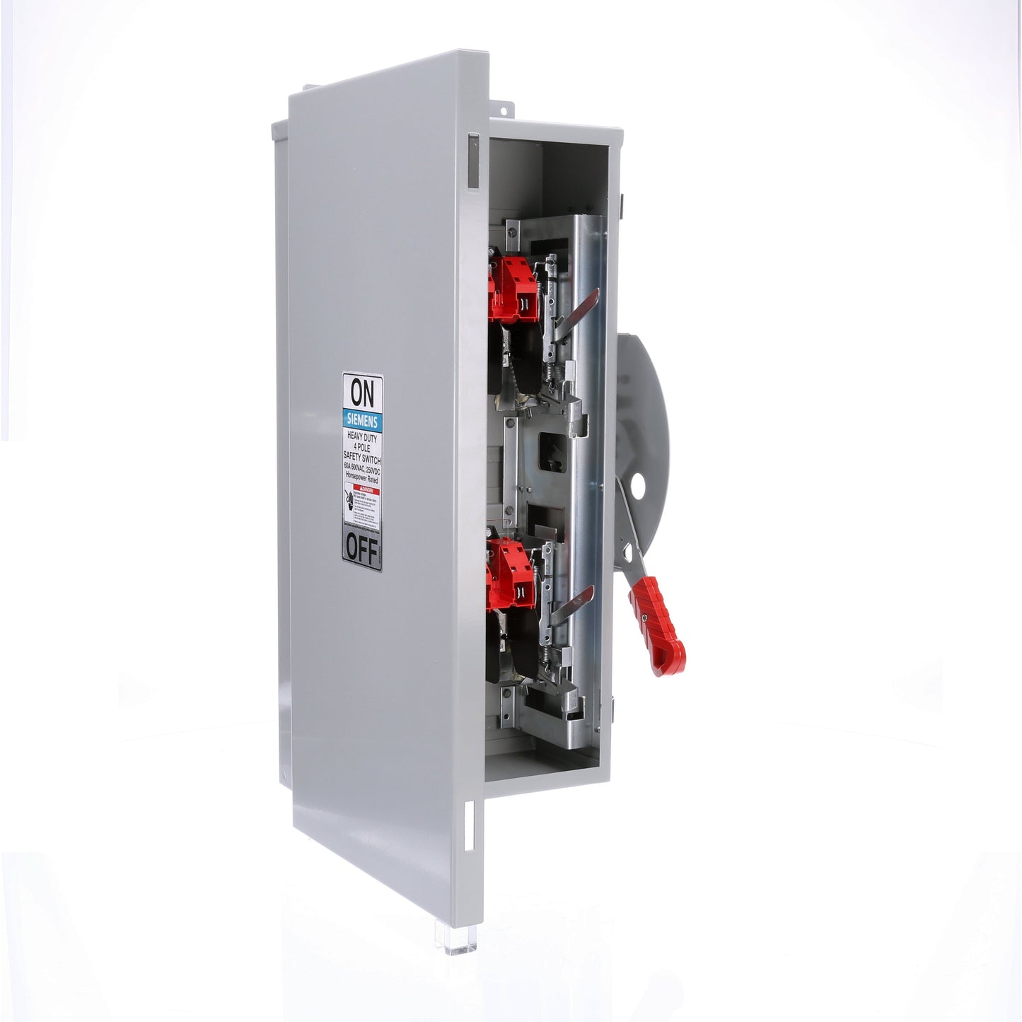 Siemens HNF462J Disconnect Switch | 600V 60A 3-Phase 4-Pole Non-Fusible 200kA@600V Bolt-On NEMA 12