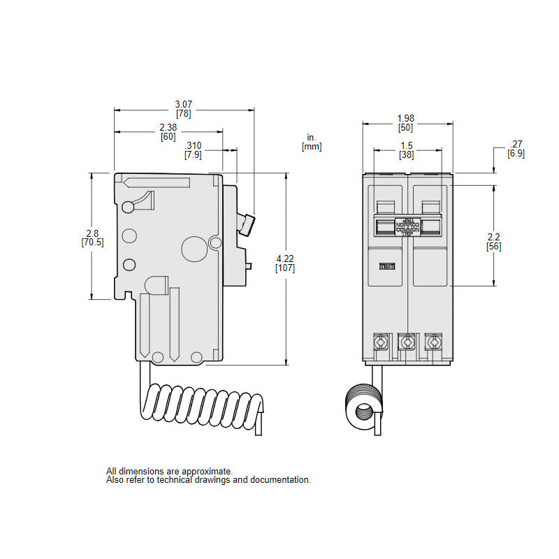 Square D HOM230EPD Circuit Breaker | 240V 30A 2P 10kA@240V HOMELINE
