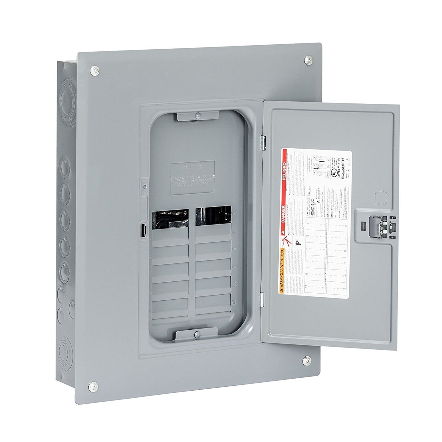 Square D HOM816L125TC Circuit Breaker Enclosure | 240V 125A Nema 1 QOM