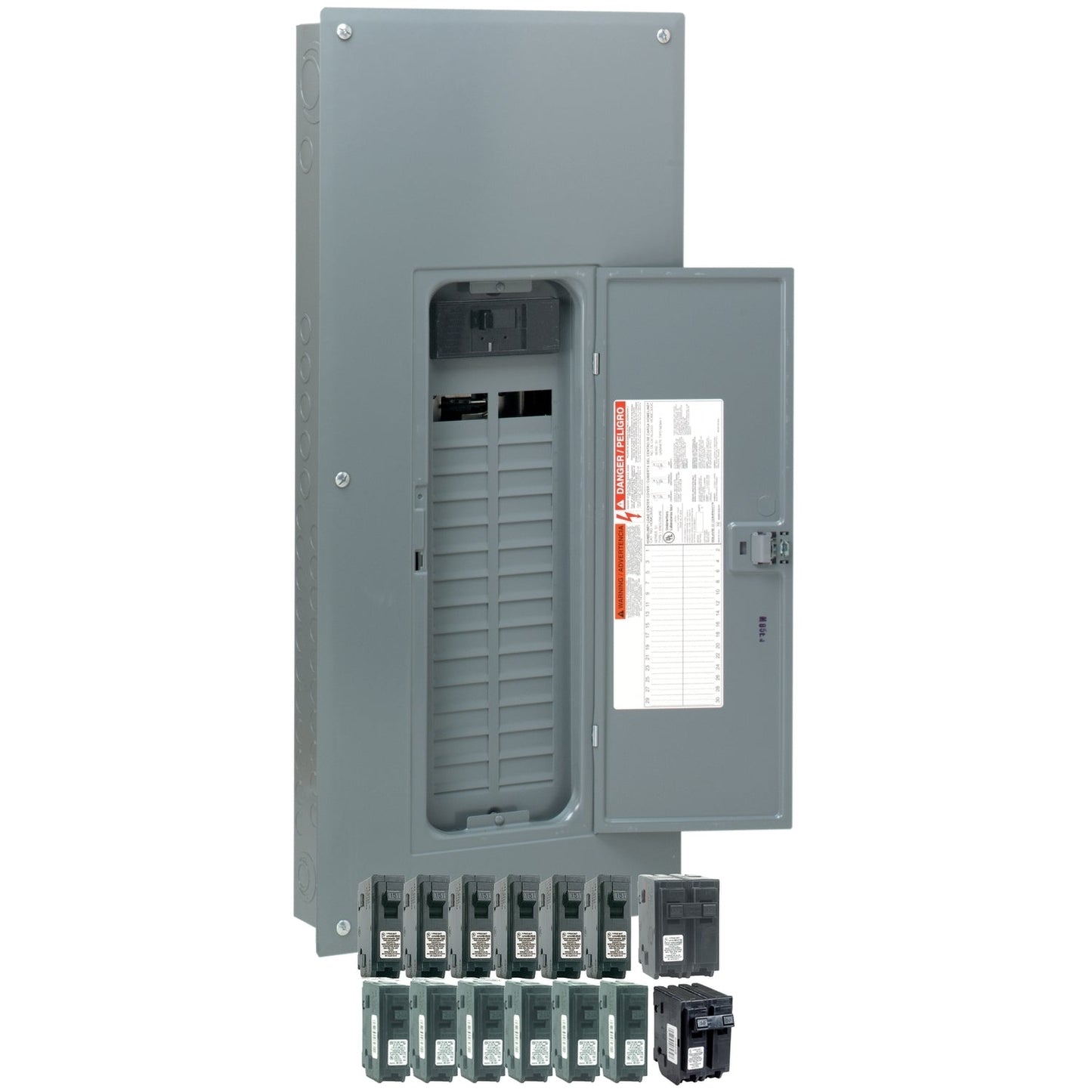 Square D HOMVP9 Electrical Breaker Box Residential Circuit Protection