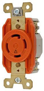 Hubbell IG2710 Isolated Ground Single Receptacle | 125V 2-Pole 3-Wire NEMA 5 Series