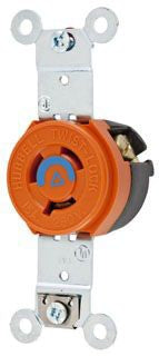 Hubbell IG4560 Wiring Devices | 15A 250V 2P3W NEMA L6-15R Twist-Lock