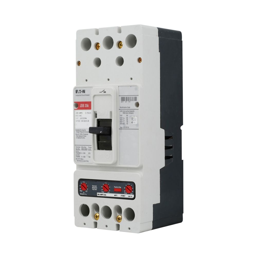 Eaton JDB3250KXD03 Circuit Breaker | Molded Case UL Listed