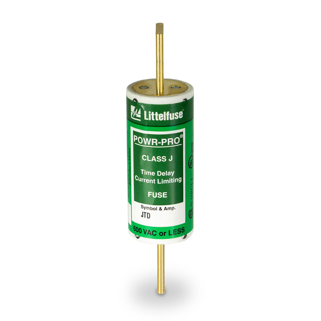 Littelfuse JTD-070 Class J Time-Delay Fuse | 70A 600VAC 300VDC POWR-PRO