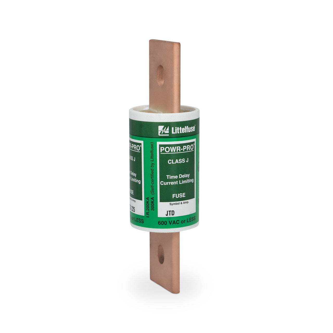 Littelfuse JTD300 Fuse | 600V 300A 200kA@600V JTD Series - UL Class J Time-Delay Fuses