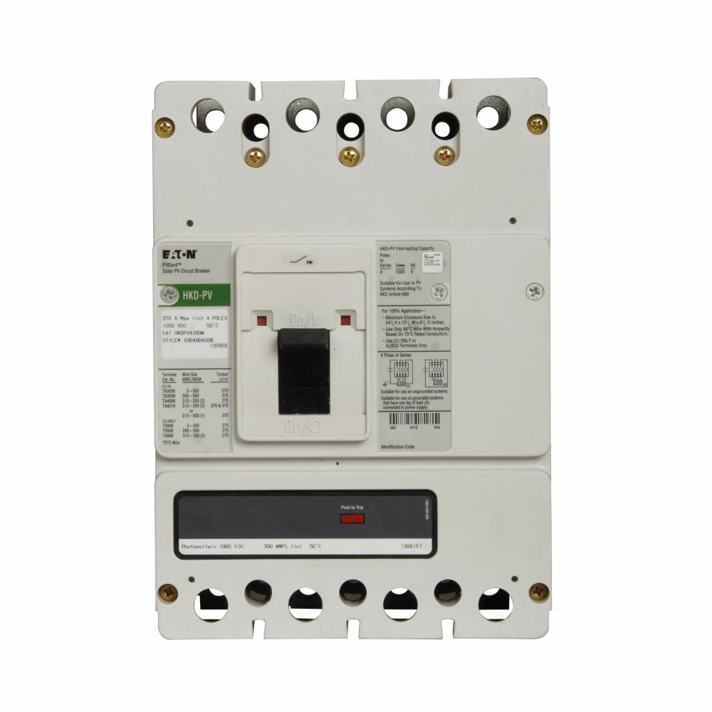 Eaton KDPV4225WF01 Circuit Breaker | Molded Case