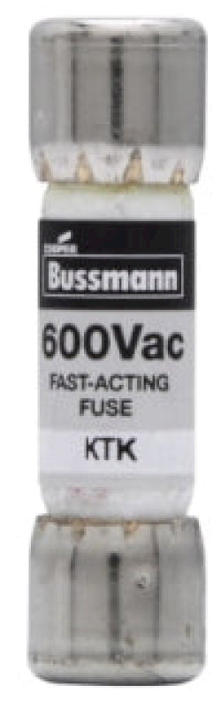Cooper Bussmann KTK-8 Low Voltage KTK Series 600V 8A Fuse - Essential Electric Supply