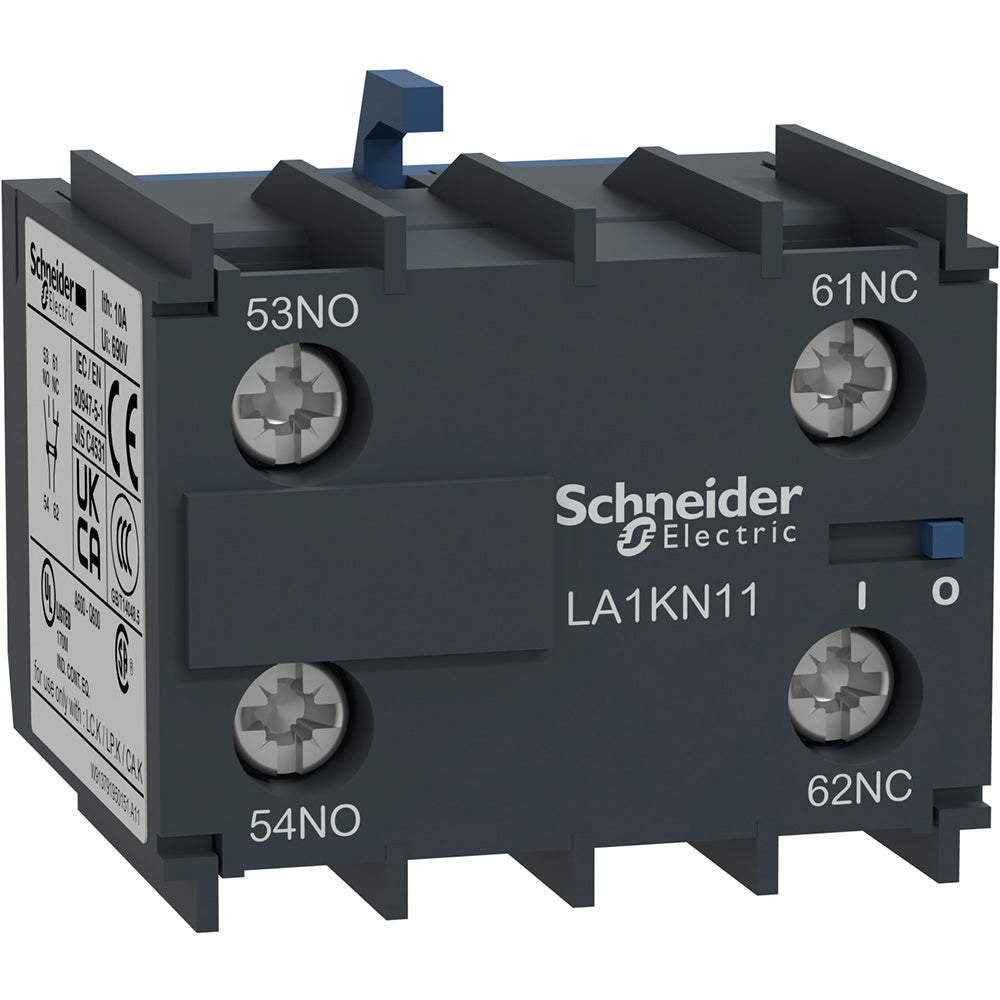 Square D LA1KN20 Contactor And Motor Starter Auxiliary | 690V AC 300A 3P 3Pole 2NO LSIG Solid State