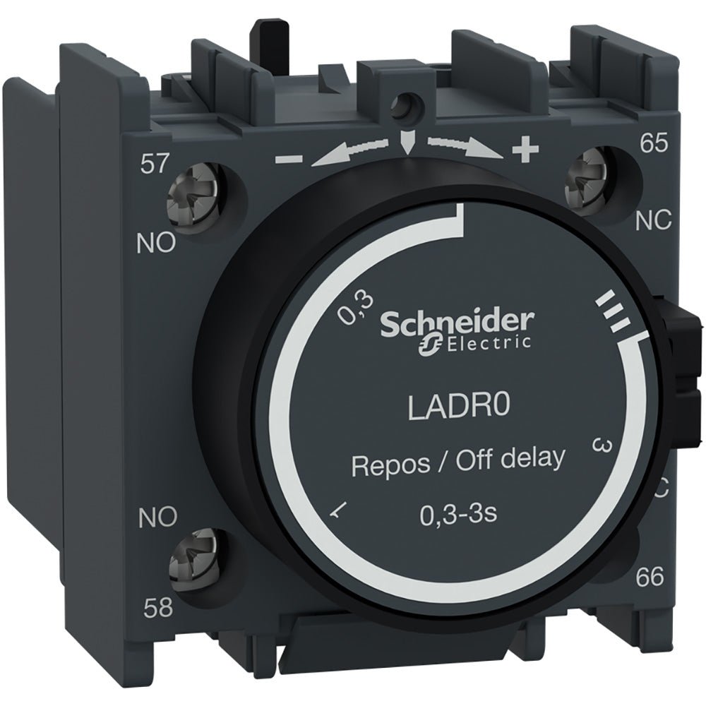Square D LADR0 Contactor And Motor Starter Auxiliary | 600V 300A 3P 1NO/1NC Thermal Magnetic