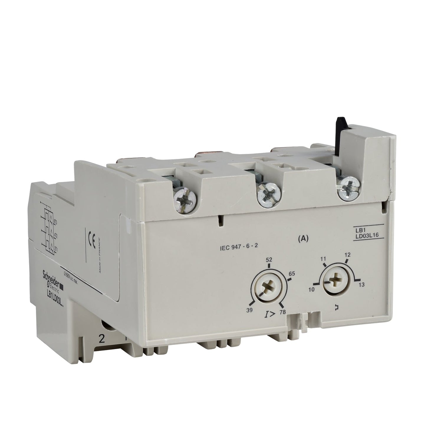 Square D LB1LD03M53 Overload Relay | 600V 2000A 3P 65kA@480V LIGA Solid State