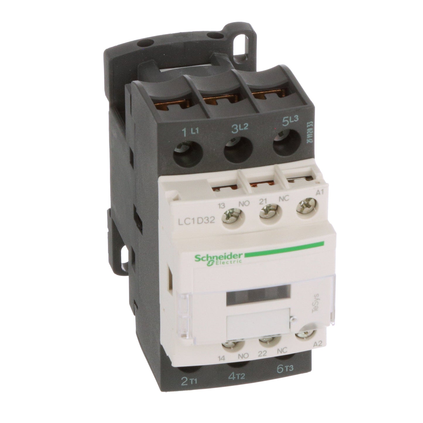 Schneider Electric LC1D32LE7 Contactor | 2 pole 1 phase 600V 150A TeSys D