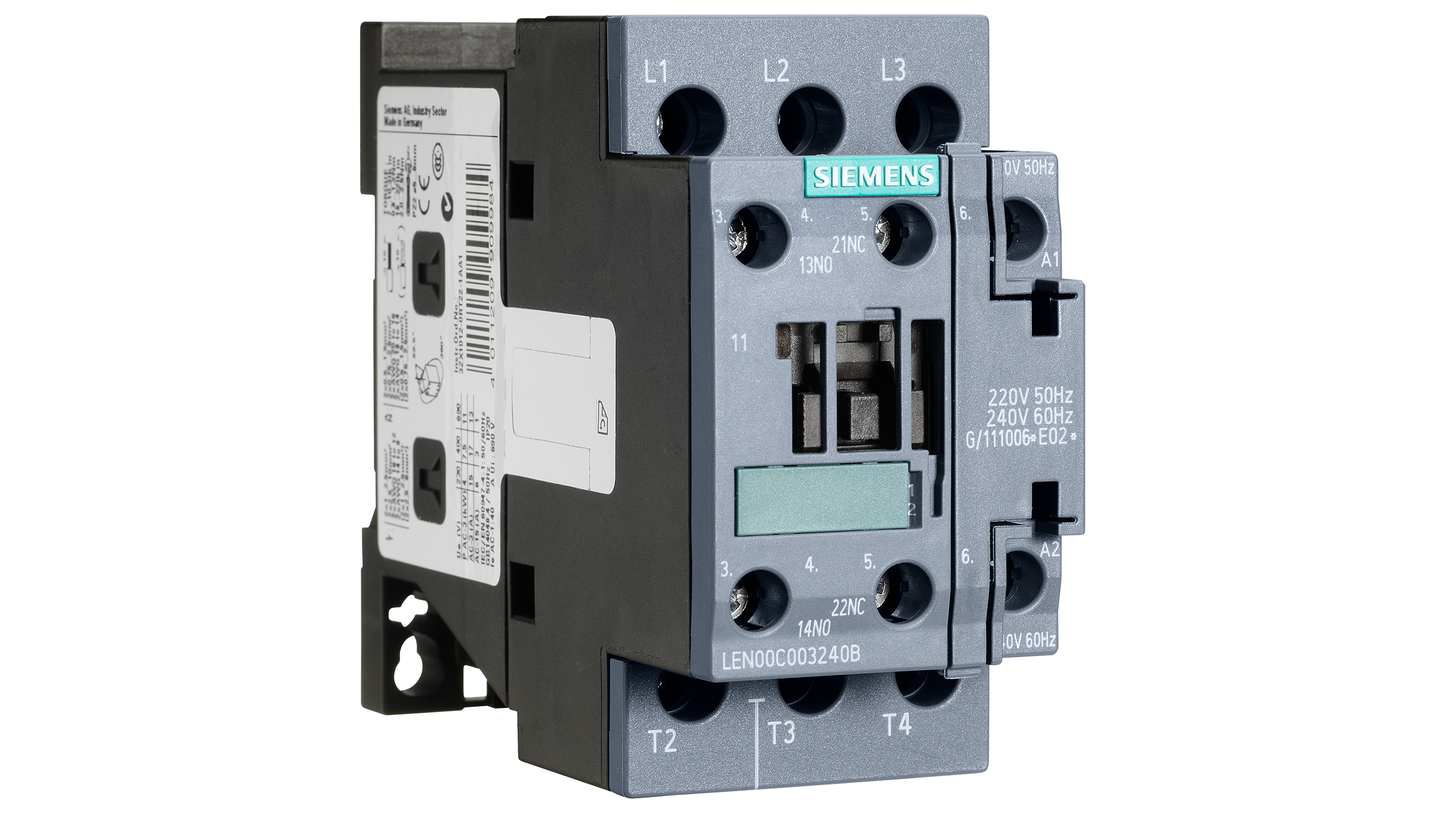 Siemens LEN00C003120B Contactor | 3P 3PH 600V 30A 120V Class LE