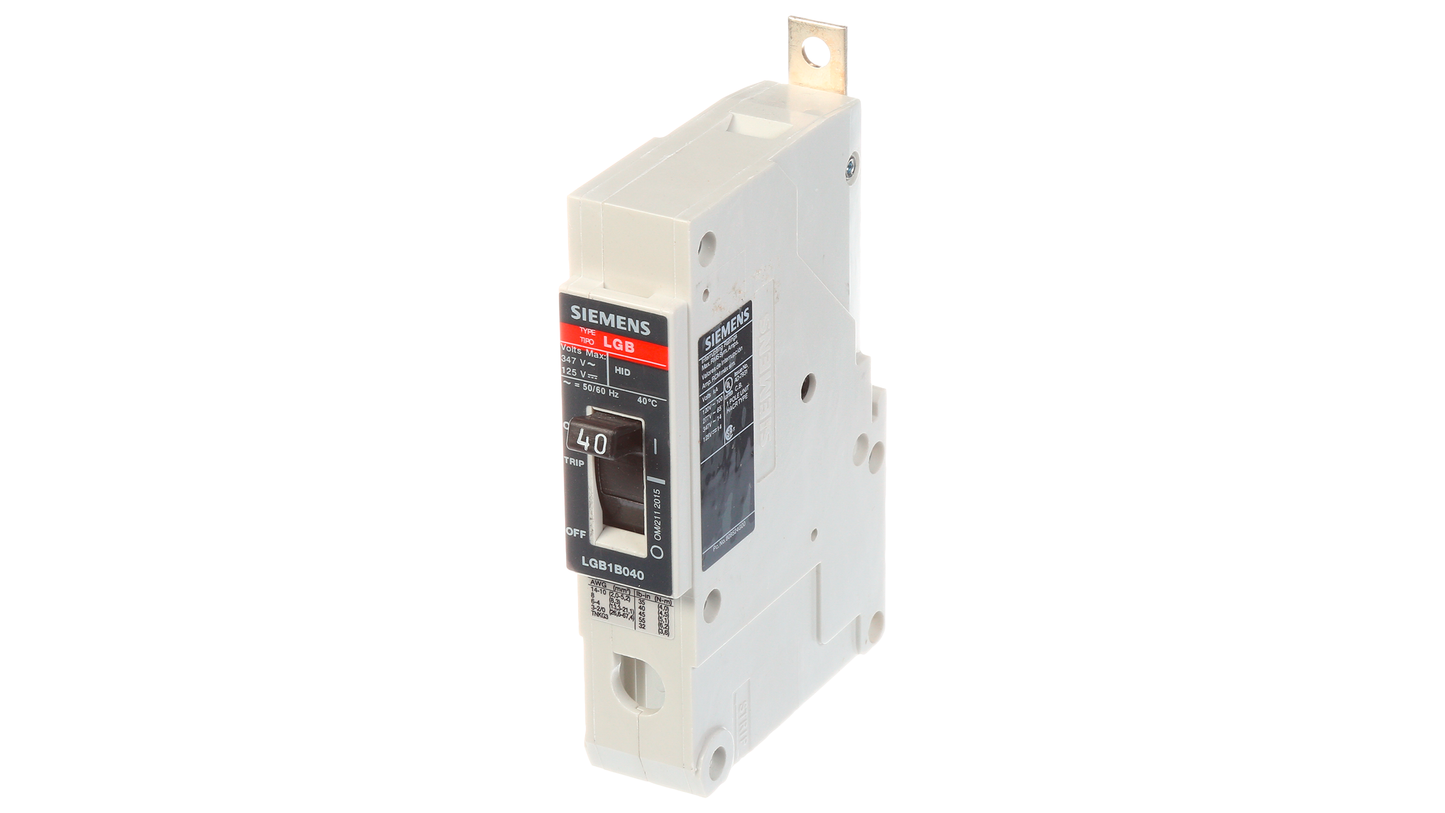 Siemens LGB1B040B Circuit Breaker | VL Series LGB 347V 40A