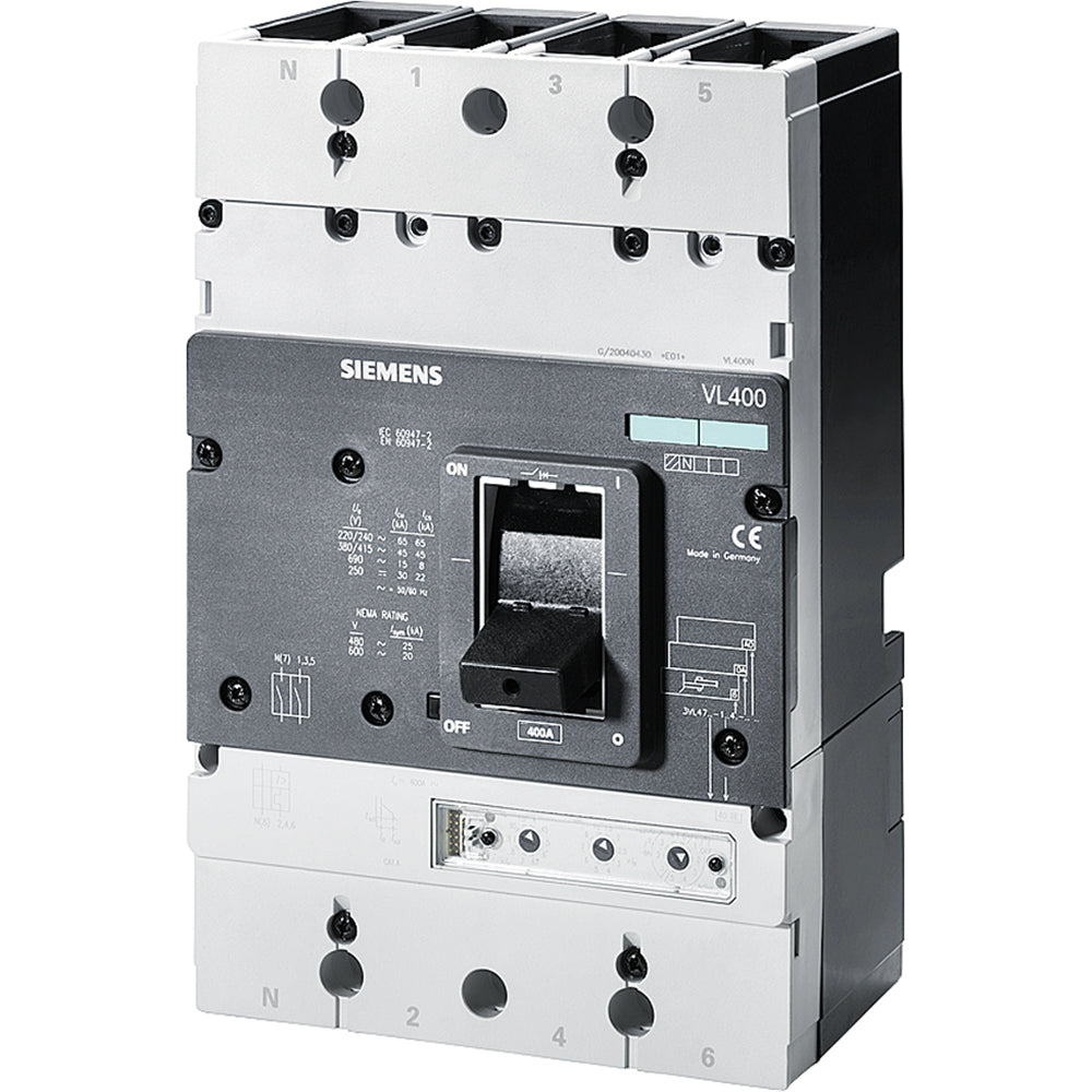 Siemens LLK3T600 Circuit Breaker | 600V 600A 3P 100kA@480V Bolt-On