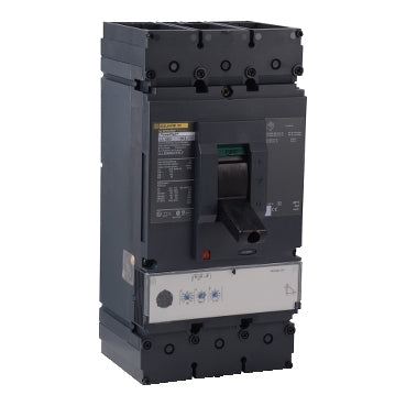 Square D LLL36400U31X Molded Case Circuit Breaker | 600V 400A 3P 100kA@480V Feed-Thru Powerpact