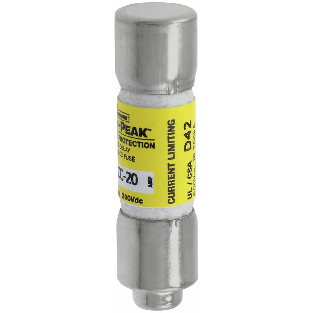 Bussmann LP-CC-20 Low Voltage Fuse | 600V 20A 200kA@600V Low-Peak