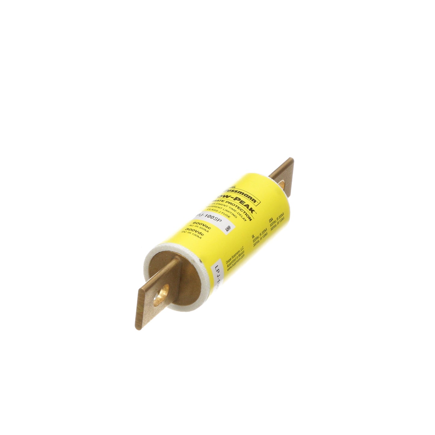 Bussmann LPJ-100SP Low Voltage Fuse | 600V 100A 300kA@600V Low-Peak