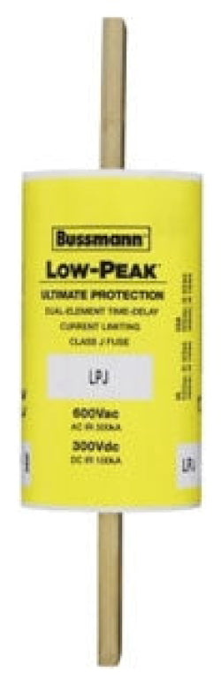 Bussmann LPJ-125SP Low Voltage Low-Peak 600V 125A Fuse - Essential Electric Supply