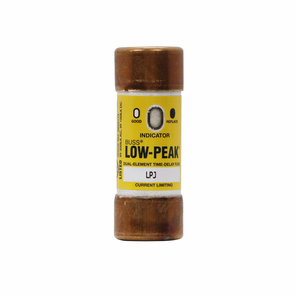 LPJ-25SPI Cooper Bussmann Low-Peak Low Voltage Fuse
600V 25A Fuse - Essential Electric Supply