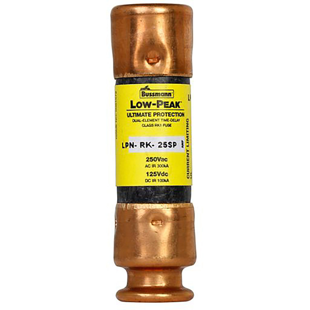 Bussmann LPN-RK-25SP Fuse | 250V 25A 300kA@250V Low-Peak