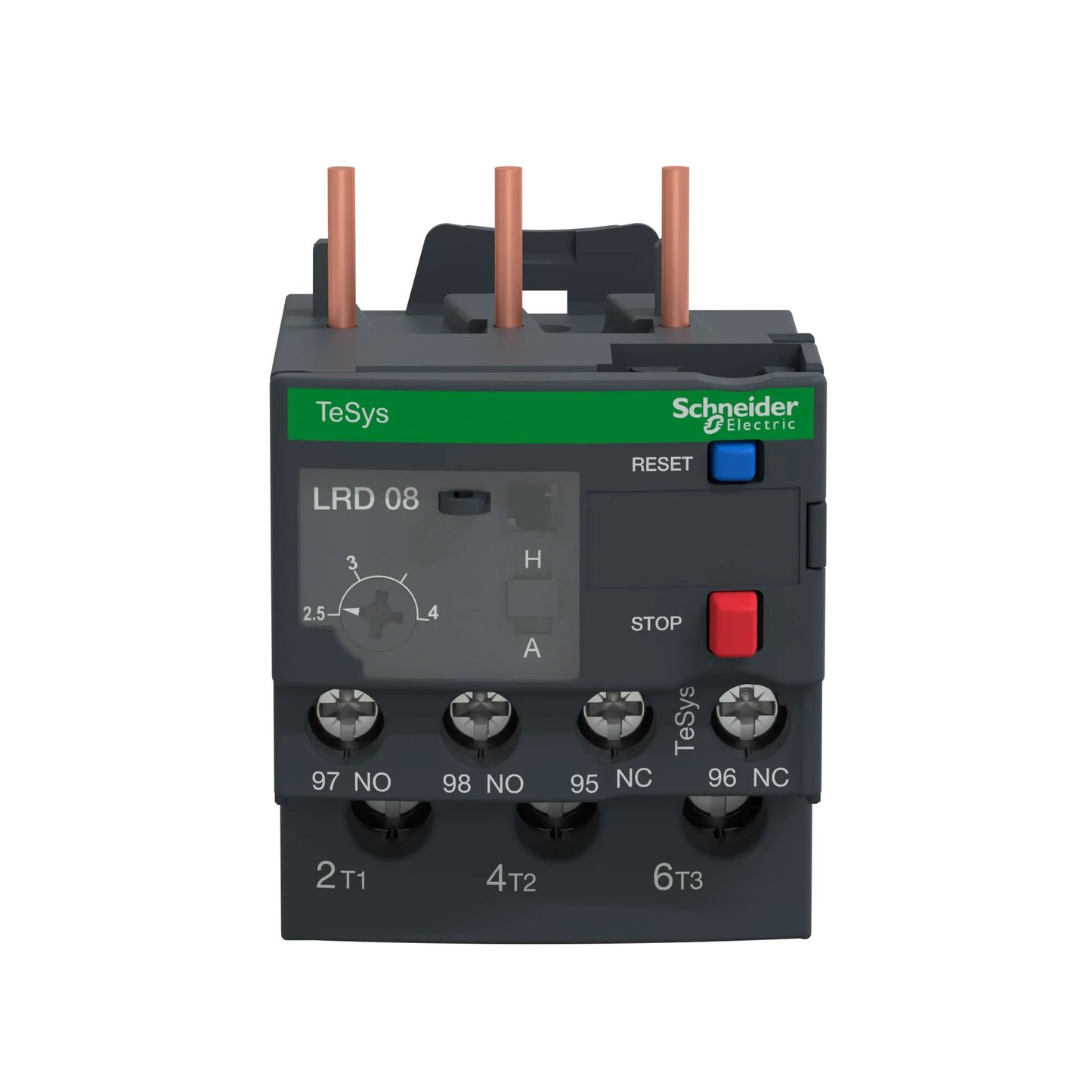 Telemecanique LRD08 Overload Relay | 2.5A-4A TeSys D