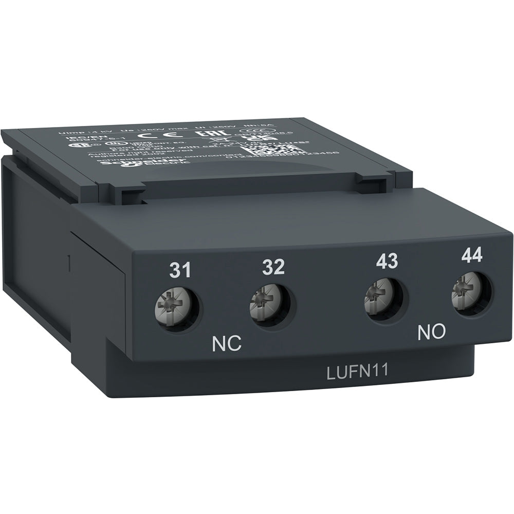 Square D LUFN11 Contactor And Motor Starter Auxiliary | 600V 3-Phase 1NO/1NC 2000A LSHG
