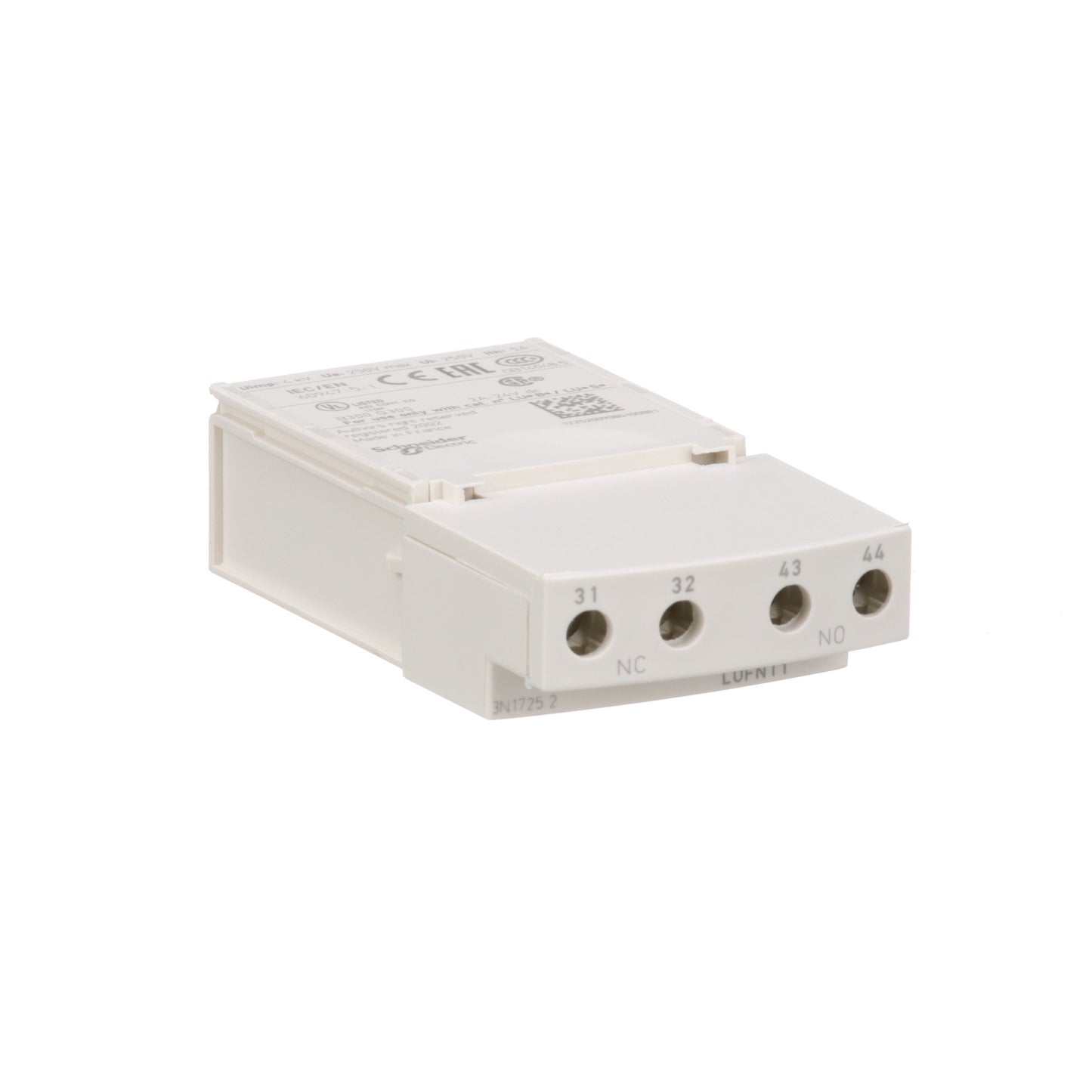 Square D LUFN11 Contactor And Motor Starter Auxiliary | 600V 3-Phase 1NO/1NC 2000A LSHG