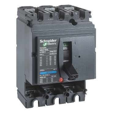 LV429004 - Schneider Electric Bolt-On 690V 100A 3 pole circuit breaker 70kA@415V - Essential Electric Supply