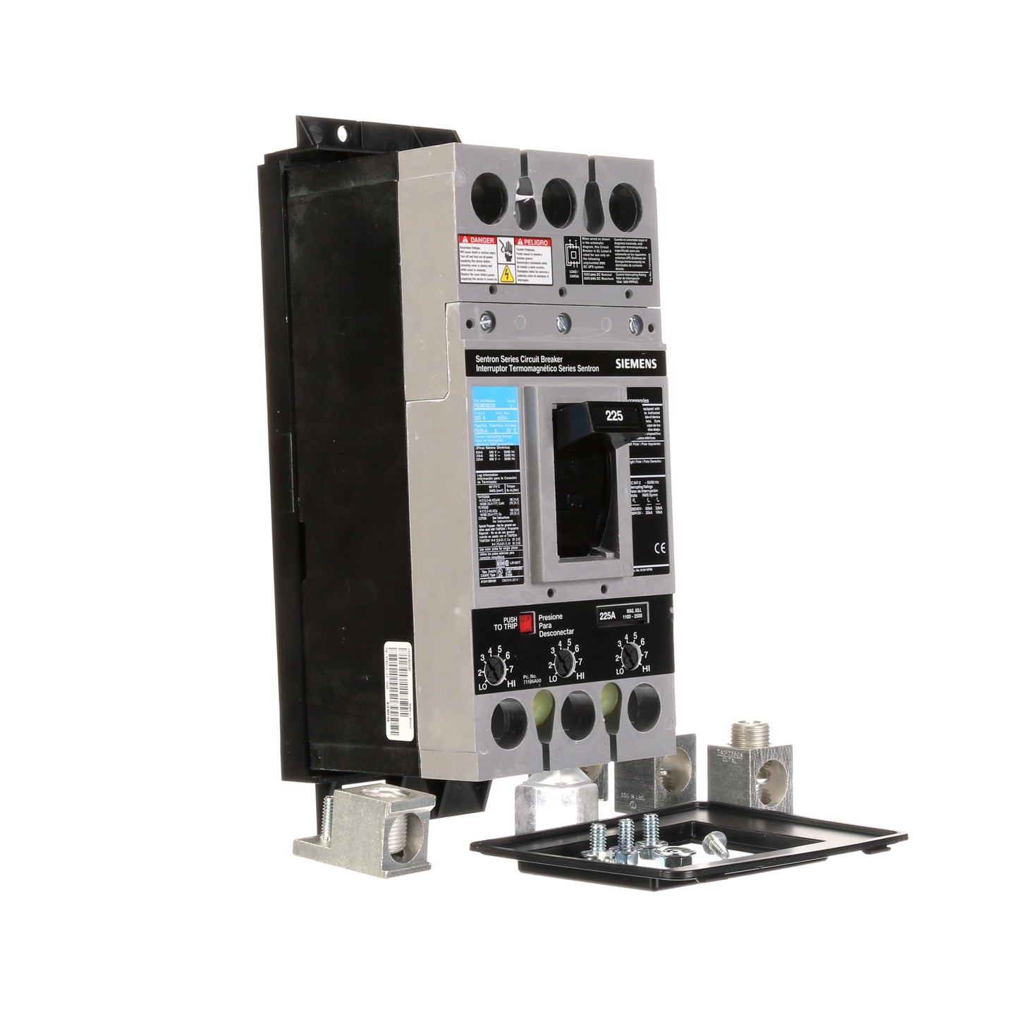 Siemens MBKFD3225A Circuit Breaker | 3P 225A 600V FXD6