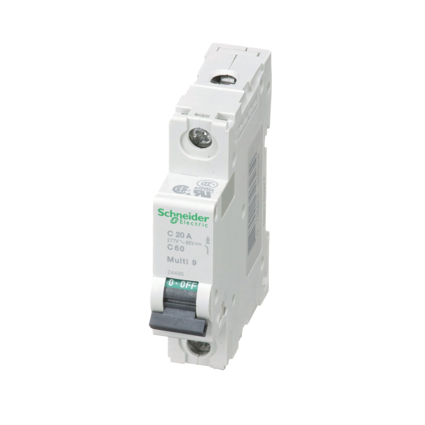 Schneider Electric MG24435 Circuit Breaker | 240V 20A 1P 10kA@240V Bolt-On