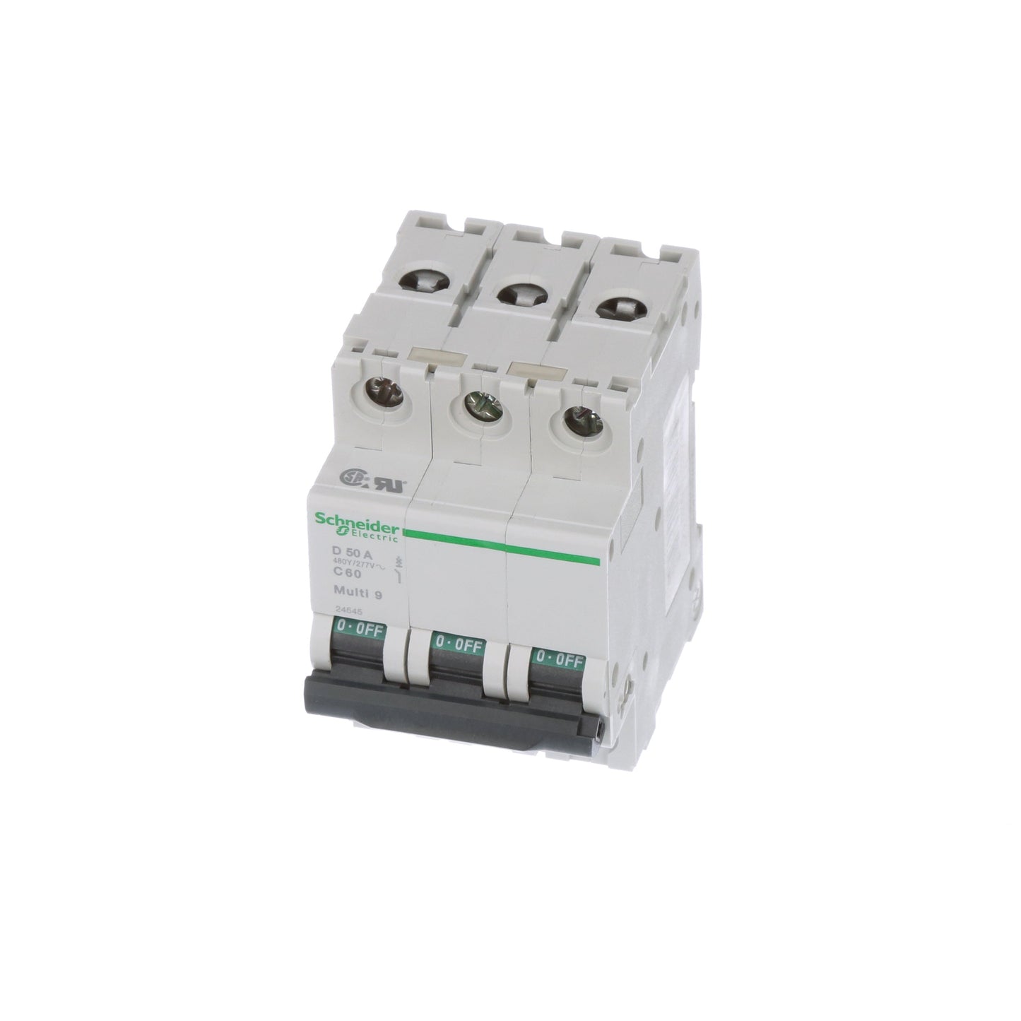 Schneider Electric MG24545 Circuit Breaker | 240V 50A 3P 10kA@240V Bolt-On