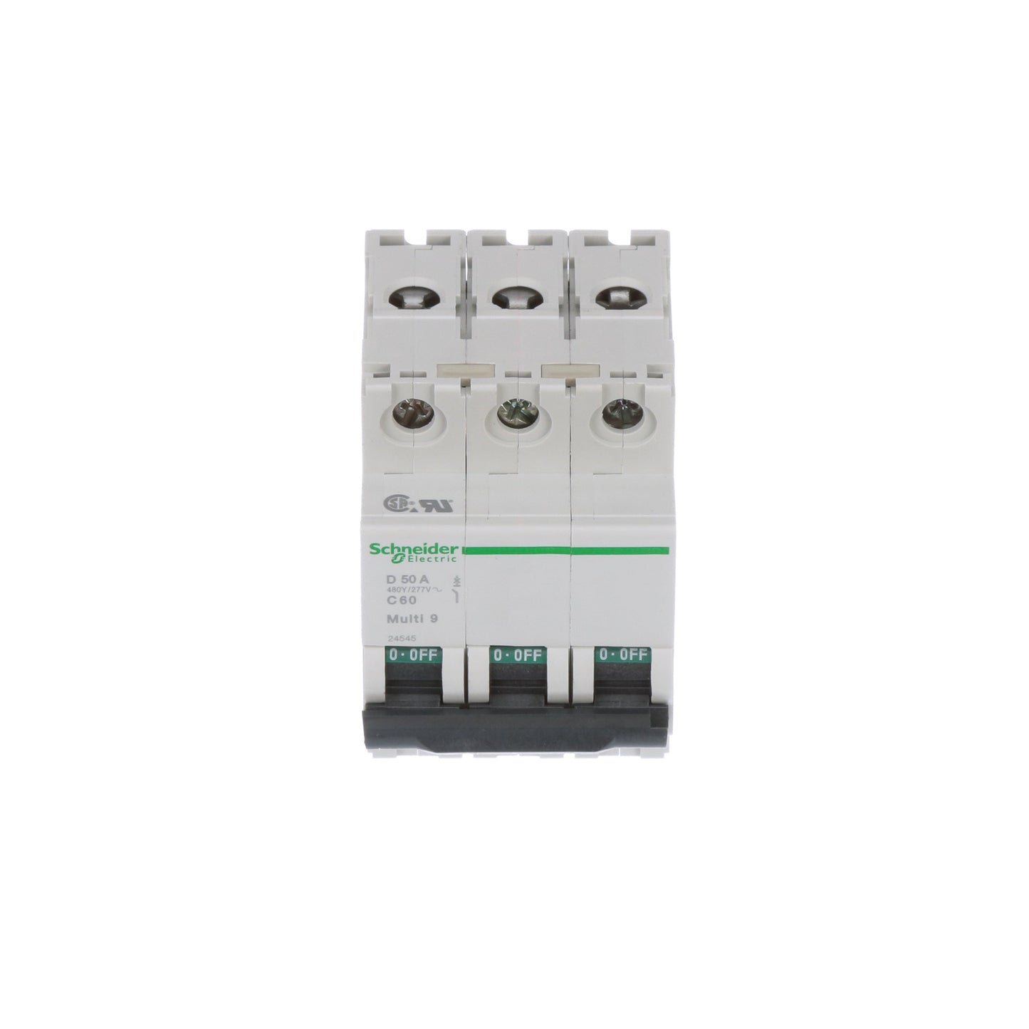 Schneider Electric MG24545 Circuit Breaker | 240V 50A 3P 10kA@240V Bolt-On