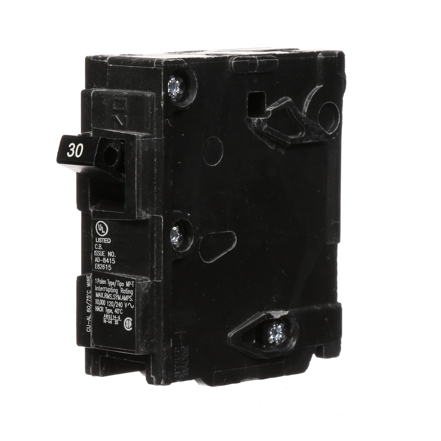Murray MP130 Circuit Breaker | 120V 30A 1P 10kA@120V Plug-In MP Series