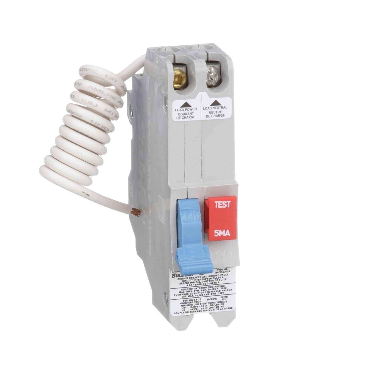 NBGF15 - Federal Pioneer Bolt-On 120V 15A 1 pole circuit breaker 10kA@120V - Essential Electric Supply