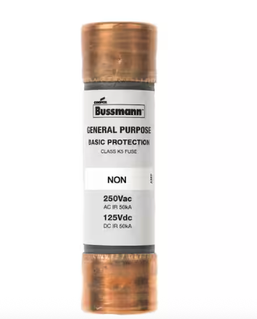 Bussmann NON-50 Low Voltage Fuse | 250V 50A 50kA NON Series