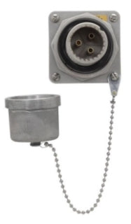 Crouse-Hinds NPQ338 Arktite Nonmetallic Plug and Receptacle 3-Wire 4-Pole