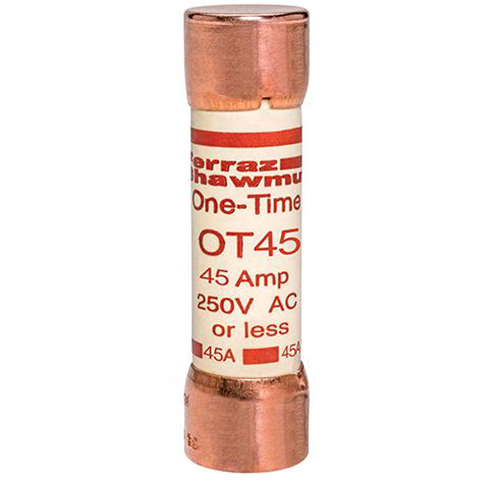 Ferraz Shawmut OT45 Low Voltage Fuse | 250V 45A 50kA@250V K-5 OT Series