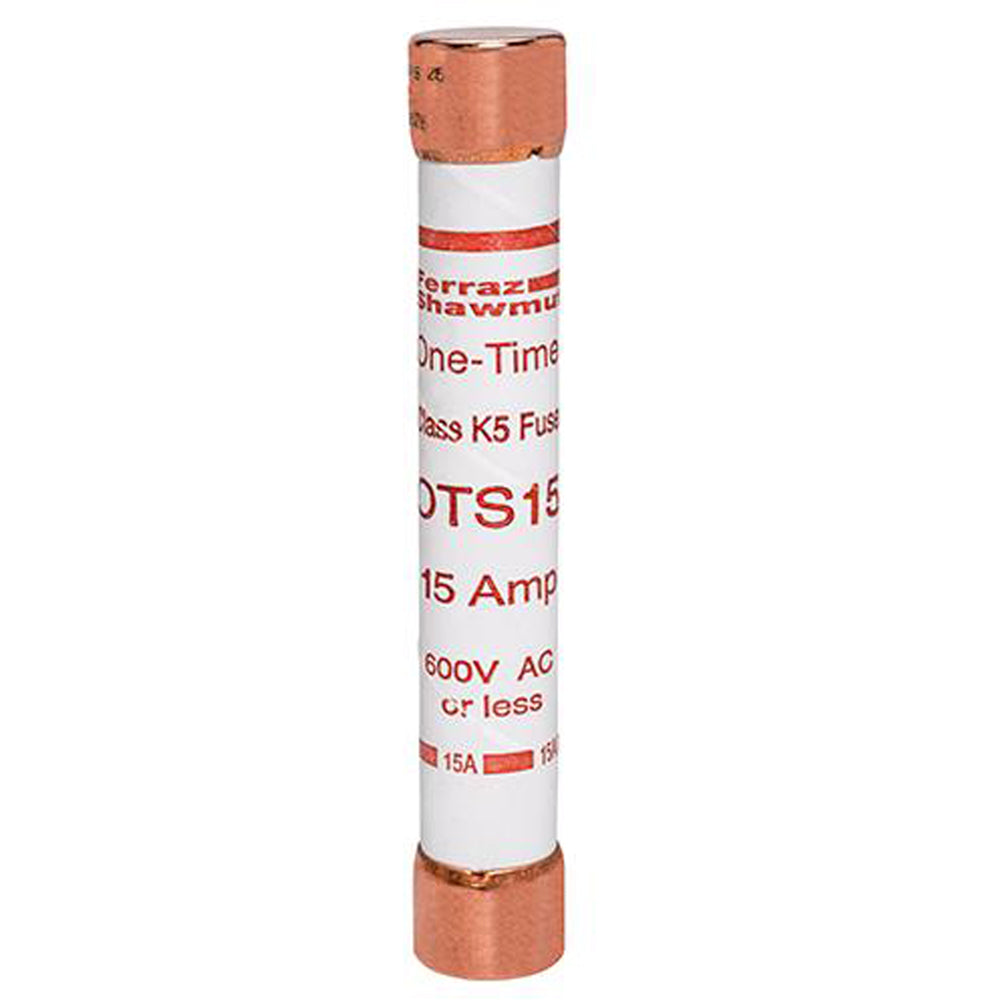 Mersen OTS15 Low Voltage Fuse | 600V 15A 50kA@600V K-5 OTS Series