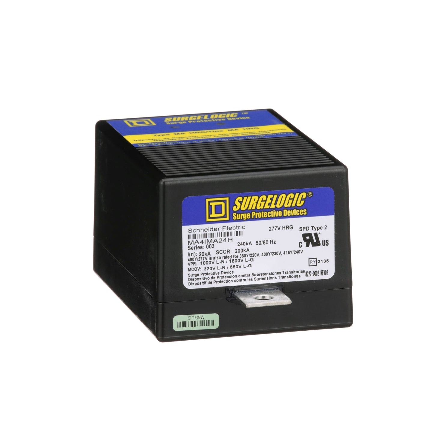 Square D MA4IMA24H Circuit Breaker | Surge Protection SURGELOGIC
