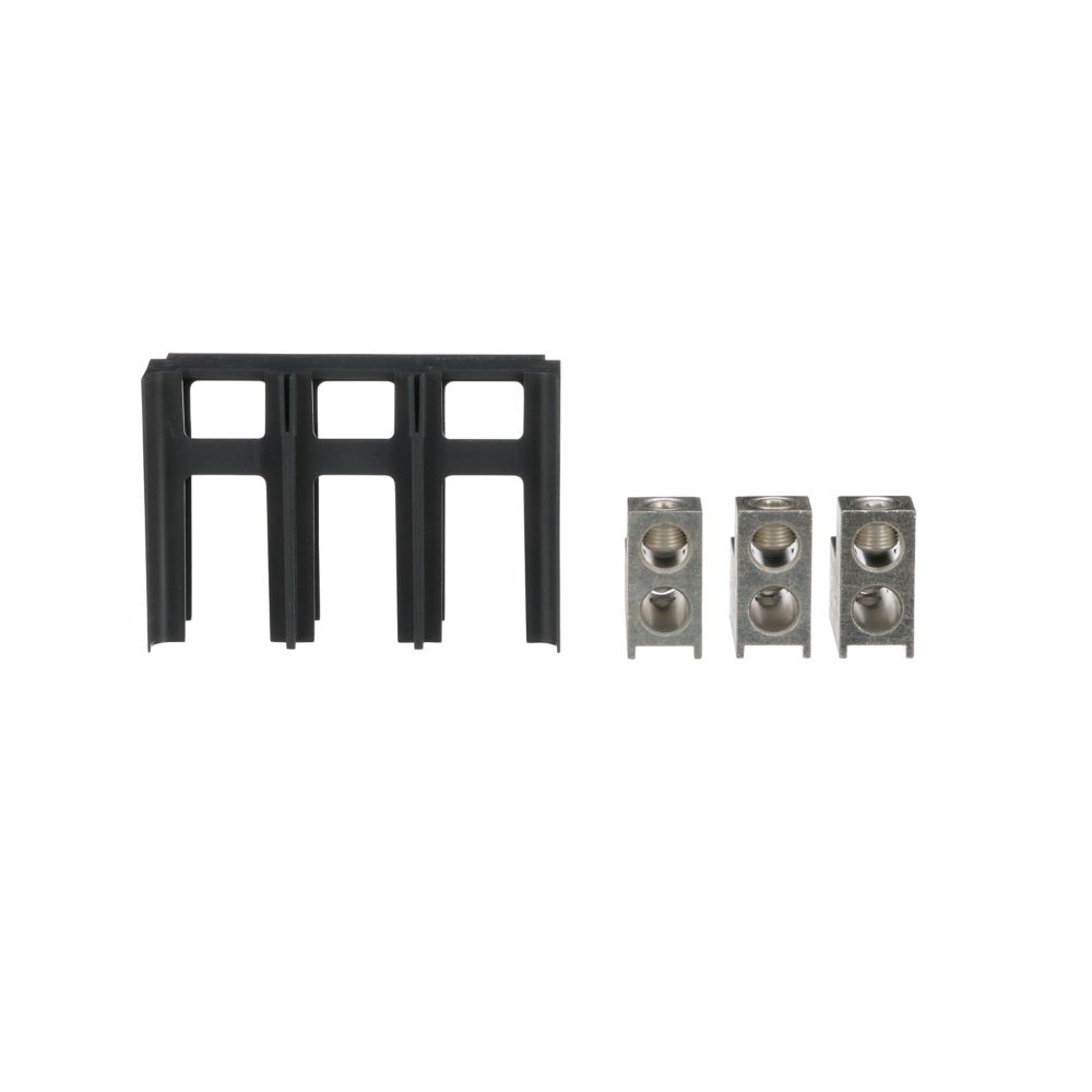 Eaton PDG3X3TA400 Circuit Breaker Lug Terminal Kit | 250 MCM Size 2 Barrels Aluminum Power Defense